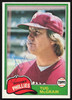 Tug McGraw Autographed 1981 Topps Card #40 Philadelphia Phillies SKU #264489