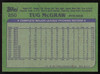 Tug McGraw Autographed 1982 Topps Card #250 Philadelphia Phillies SKU #264491