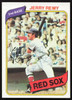 Jerry Remy Autographed 1980 Topps Card #155 Boston Red Sox SKU #265034