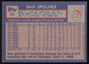 Dan Spillner Autographed 1984 Topps Card #91 Cleveland Indians SKU #265209