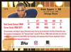 Gale Sayers Autographed 2005 Topps Golden Greats Card #GA8 Chicago Bears SKU #265255