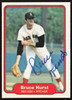 Bruce Hurst Autographed 1982 Fleer Card #297 Boston Red Sox SKU #263634