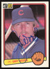 Gary Woods Autographed 1983 Donruss Card #631 Chicago Cubs SKU #263762