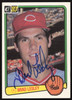 Brad Lesley Autographed 1983 Donruss Rookie Card #547 Cincinnati Reds SKU #263756