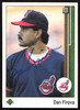 Dan Firova Autographed 1989 Upper Deck Rookie Card #32 Cleveland Indians SKU #264564