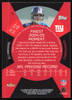 Eli Manning Autographed 2005 Topps Finest Card #3 New York Giants SKU #265317