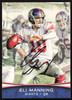 Eli Manning Autographed 2012 Bowman Card #8 New York Giants SKU #265323