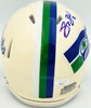 Grey Zabel Autographed Seattle Seahawks Cream Retro Speed Mini Helmet MCS Holo Stock #263032