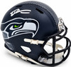 Tory Horton Autographed Seattle Seahawks Blue Speed Mini Helmet MCS Holo Stock #263045