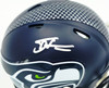 Tory Horton Autographed Seattle Seahawks Blue Super Bowl LX Champions Logo Speed Mini Helmet MCS Holo Stock #263046