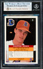 Chipper Jones Autographed 1992-93 Fleer Excel Rookie Card #2 Atlanta Braves Beckett BAS #19252979