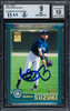 Ichiro Suzuki Autographed 2001 Topps Rookie Card #726 Seattle Mariners BGS 9 Auto Grade Gem Mint 10 Beckett BAS #15681331