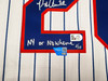 New York Mets Pete Alonso Autographed White Nike Jersey Size XL "NY Or Nowhere" Fanatics & MLB Holo Stock #263025