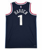 Los Angeles Clippers James Harden Autographed Blue Nike Swingman Icon Edition Jersey Size 48 Fanatics Holo Stock #262996