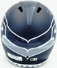 Devon Witherspoon Autographed Seattle Seahawks Blue Full Size Speed Replica Helmet Beckett BAS Witness Stock #265436