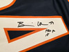 Chicago Bears Brian Urlacher Autographed Blue Jersey "HOF 18" Beckett BAS Witness Stock #263341