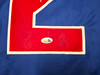 1980 Team USA Mike Eruzione Autographed Blue Jersey JSA Witness Stock #262979
