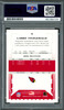 Larry Fitzgerald Autographed 2006 Score Card #4 Arizona Cardinals Auto Grade Mint 9 PSA/DNA #85789729