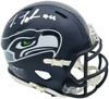 Josh Jobe Autographed Seattle Seahawks Blue Speed Mini Helmet MCS Holo Stock #265531