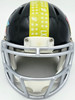 Uchenna Nwosu Autographed Seattle Seahawks Black Super Bowl LX Logo Speed Mini Helmet MCS Holo Stock #265545