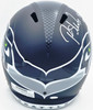 Rashid Shaheed Autographed Seattle Seahawks Blue Full Size Speed Replica Helmet "SB LX Champs" MCS Holo Stock #265550