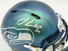 Julian Love Autographed Seattle Seahawks Rivalries Speed Mini Helmet MCS Holo Stock #265580