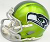 Julian Love Autographed Seattle Seahawks Flash Green Speed Mini Helmet MCS Holo Stock #265581