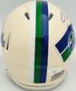 Julian Love Autographed Seattle Seahawks Cream Retro Speed Mini Helmet MCS Holo Stock #265583