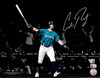 Cal Raleigh Autographed Framed 8x10 Photo Seattle Mariners Drought Ending Walk-Off Home Run Fanatics & MLB Holo Stock #262547