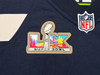 Seattle Seahawks Sam Darnold Autographed Blue Nike Super Bowl LX Patch Jersey Size XL Beckett BAS Witness Stock #265419