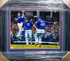 Pat Hughes Autographed Framed 16x20 Photo Chicago Cubs 2016 World Series Play By Play JSA #AU79270