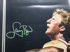 Larry Bird & Magic Johnson Autographed Framed 16x20 Photo (Creased) Beckett BAS Witness #3W385628
