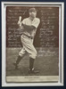 1941-42 New York Yankees Team Autographed Framed 7x10 Photo With 27 Signatures Including Joe DiMaggio Beckett BAS #AE49195