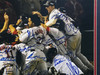 2004 Boston Red Sox World Series Champions Autographed Framed 16x20 Photo With 26 Signatures Including David Ortiz & Pedro Martinez Steiner Holo SKU #265752