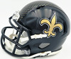 Ricky Williams Autographed New Orleans Saints 2022 Alternate Black Speed Mini Helmet JSA Stock #265670