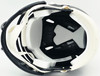 Ricky Williams Autographed New Orleans Saints 2022 Alternate Black Speed Mini Helmet JSA Stock #265671