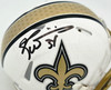 Ricky Williams Autographed New Orleans Saints 2025 Alternate White Speed Mini Helmet JSA Stock #265672