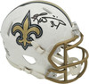 Ricky Williams Autographed New Orleans Saints 2025 Alternate White Speed Mini Helmet JSA Stock #265673