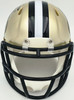 Ricky Williams Autographed New Orleans Saints Gold Speed Mini Helmet JSA Stock #265674