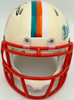Ricky Williams Autographed Miami Dolphins Cream Retro Speed Mini Helmet JSA Stock #265676