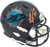 Ricky Williams Autographed Miami Dolphins Black Rivalries Speed Mini Helmet JSA Stock #265678