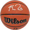 Kevin Garnett Autographed Authentic Series Indoor/Outdoor Basketball Celtics, Timberwolves Beckett BAS Witness Stock #265803