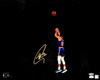 Stephen Curry Autographed Framed 16x20 Photo Golden State Warriors Spotlight JSA Stock #265809