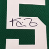 Boston Celtics Kevin Garnett Autographed Green Jersey Beckett BAS Witness Stock #265799