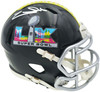 Zach Charbonnet Autographed Seattle Seahawks Black Super Bowl LX Logo Speed Mini Helmet MCS Holo Stock #265878