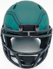 Michael Vick Autographed Philadelphia Eagles Rave Green Speed Mini Helmet Beckett BAS Witness Stock #265885