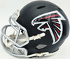 Michael Vick Autographed Atlanta Falcons Black Speed Mini Helmet Beckett BAS Witness Stock #265888