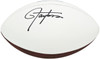 Lawrence Taylor Autographed Football New York Giants Beckett BAS Witness Stock #265847