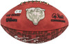 Brian Urlacher Autographed Chicago Bears Official NFL Leather Chicago Bears Logo Football "God Bless The Troops" Beckett BAS Witness Stock #265848