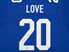 Seattle Seahawks Julian Love Autographed Blue Throwback Jersey MCS Holo Stock #265666